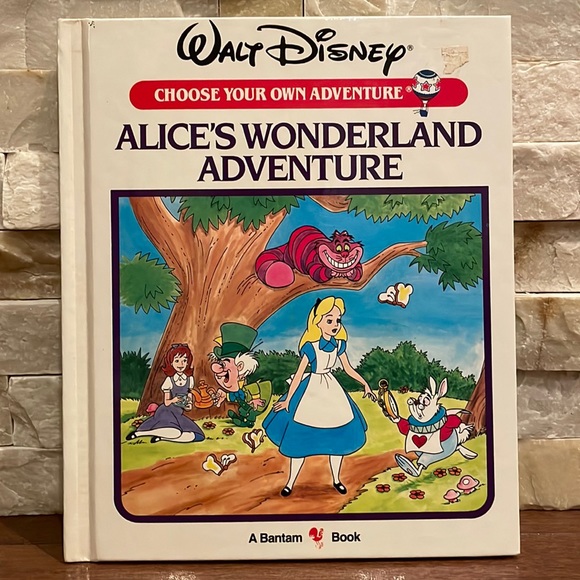 Vintage Alice in Wonderland Choose Your Own Adventure - Picture 1 of 6